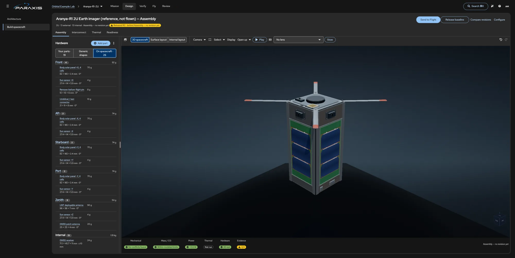 Assembly screen